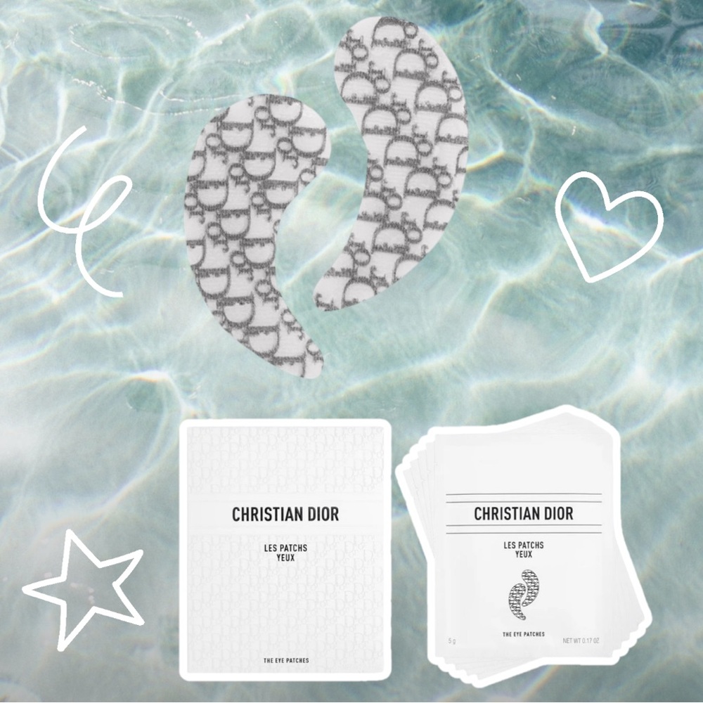 Dior The Eye Patches - 5 Pairs of Refreshing Eye Patches - instantly brightens